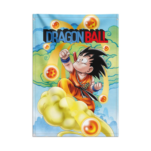 Dragon Ball Wallscroll 70 x 100 cm Goku & Flying Nimbus image 1