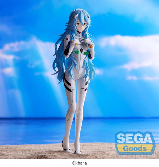 Evangelion 3.0+1.0 Thrice Upon a Time SPM Figure Rei Ayanami Long Hair Ver. image 1