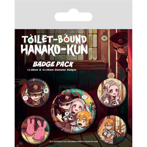 Toilet Bound Hanako-Kun (Characters) Badge Pack