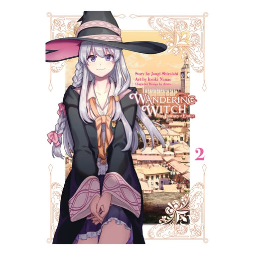 Wandering Witch The Journey of Elaina Volume 02 Manga Book Front Cover