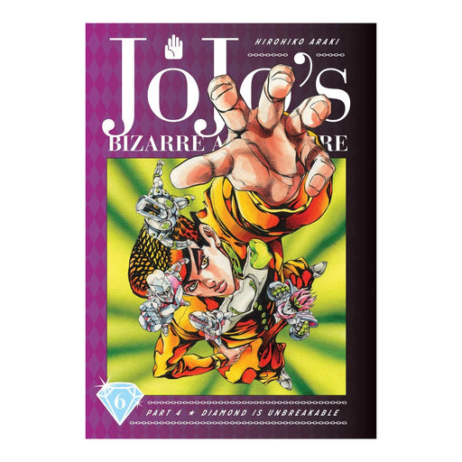 JoJo's Bizarre Adventure Part 4 Diamond Is Unbreakable Vol. 6 Manga Book Front Cover