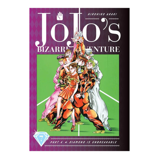 JoJo's Bizarre Adventure Part 4 Diamond Is Unbreakable Vol. 7 Manga Book Front Cover