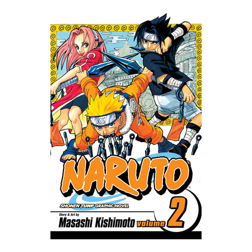 Naruto Volume 02 Manga Book Front Cover