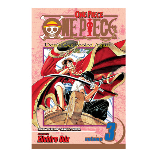 One Piece Volume 03 Manga Book Front Cover
