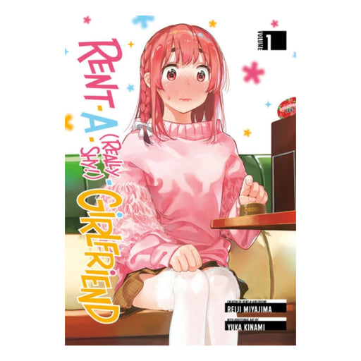 Rent A Really Shy Girlfriend Volume 01 Manga Book Front Cover