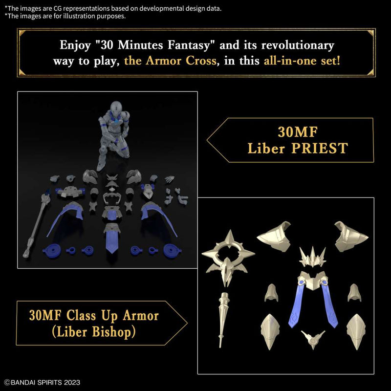 30 Minutes Fantasy 30MF Liber Bishop Model Kit image 4