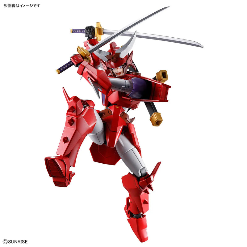 30 Minutes Fantasy 30MF Yoroi-Shinden Samurai Troopers (Ronin Warriors) Gai of the Heat Model Kit image 15