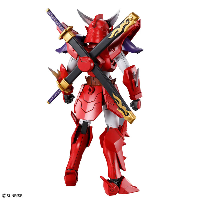 30 Minutes Fantasy 30MF Yoroi-Shinden Samurai Troopers (Ronin Warriors) Gai of the Heat Model Kit image 7