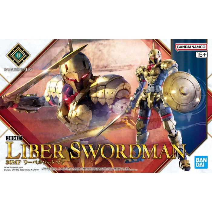 30 Minutes Fantasy Liber Swordman Model Kit image 0