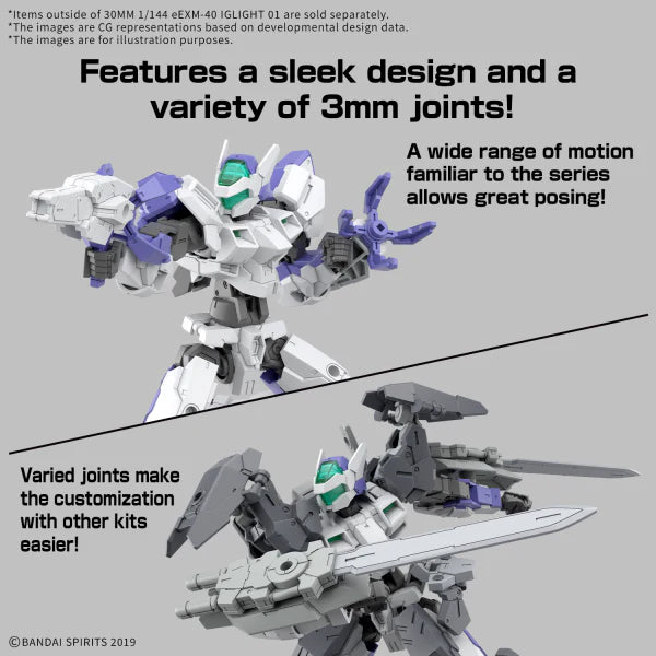 30 Minutes Missions 1 144 eEXM-40 Iglight Model Kit image 7