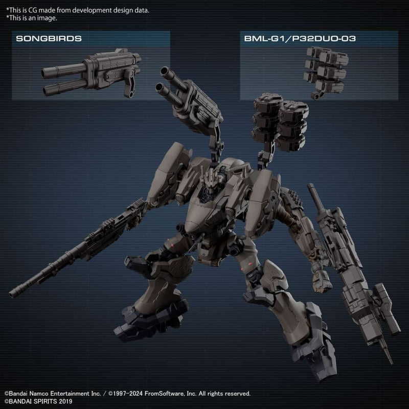 30 Minutes Missions 30MM Armored Core VI Fires of Rubicon RaD CC-2000 Orbiter Nightfall Raven Model Kit image 9