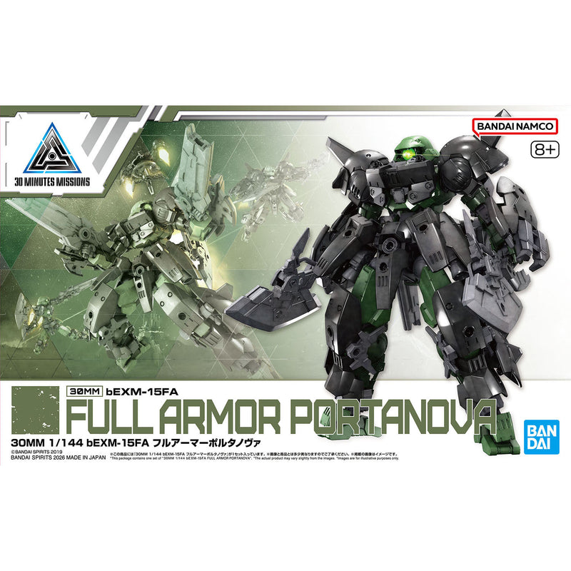 30 Minutes Missions 1/144 bEXM-15FA Full Armor Portanova Model Kit