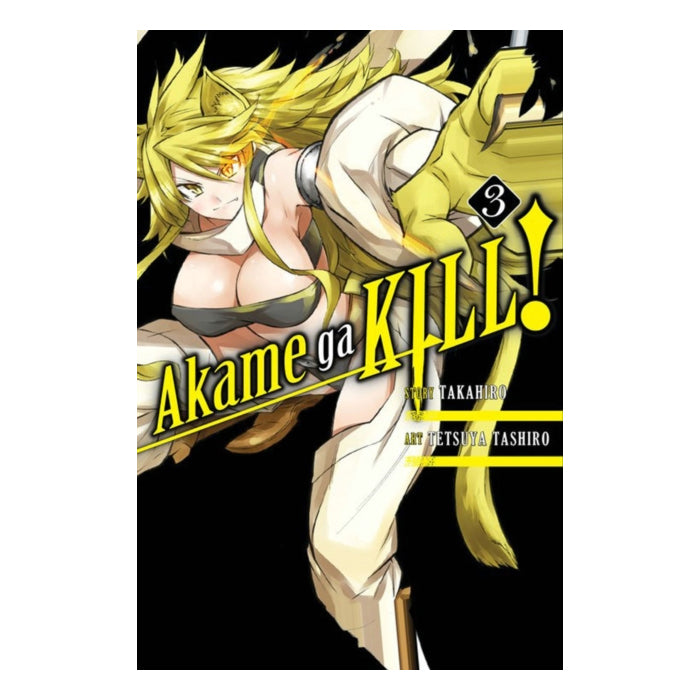 Akame ga KILL! Volume 03 Manga Book Front Cover