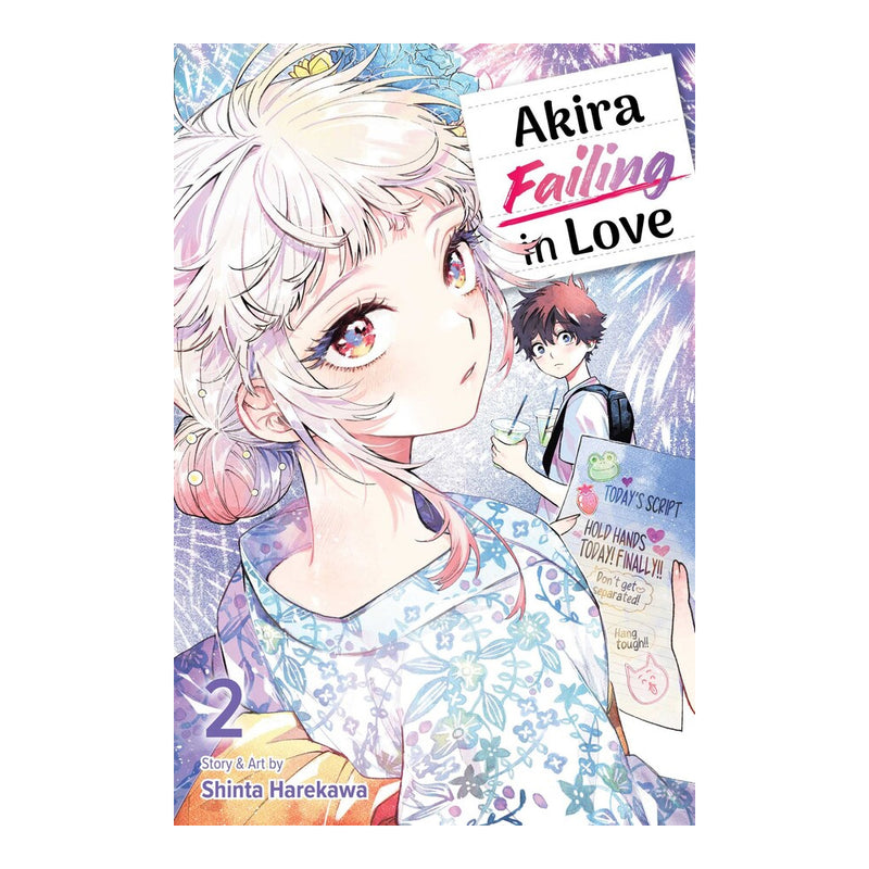 Akira Falling in Love Volume 02 Manga Book Front Cover