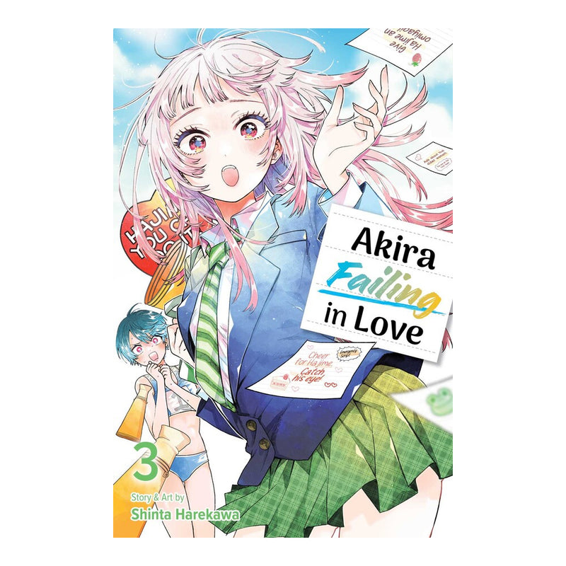 Akira Falling in Love Volume 03 Manga Book Front Cover