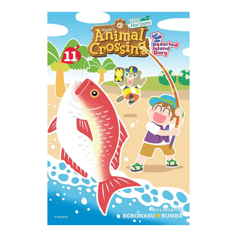 Animal Crossing New Horizons Volume 11 Manga Book Front Cover