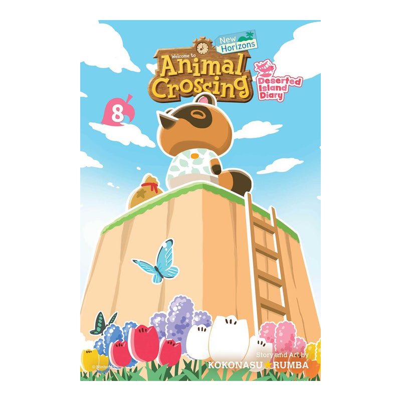 Animal Crossing Volume 8 Manga Book Front Cover