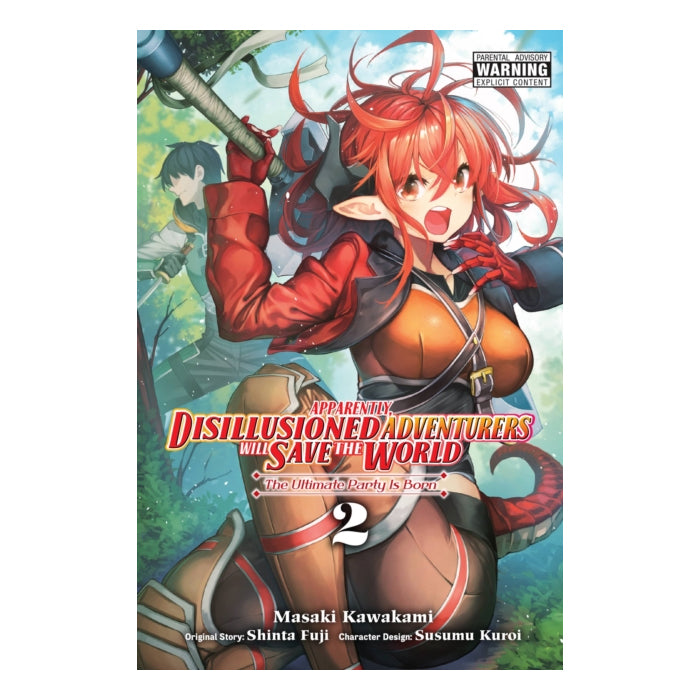 Apparently, Disillusioned Adventurers Will Save the World Volume 02 Manga Book Front Cover