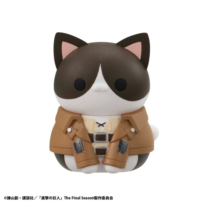 Attack on Titan Mega Cat Project Attack on Tinyan Trading Figures Gathering Scout Regiment danyan! Blind Box Figure image 2