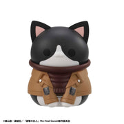 Attack on Titan Mega Cat Project Attack on Tinyan Trading Figures Gathering Scout Regiment danyan! Blind Box Figure image 3