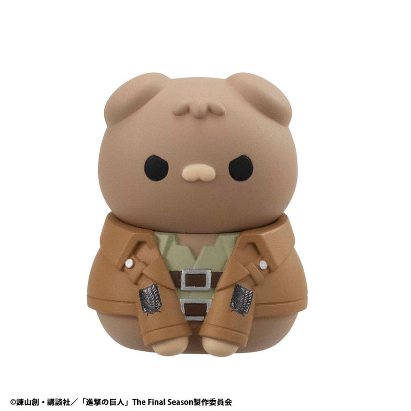 Attack on Titan Mega Cat Project Attack on Tinyan Trading Figures Gathering Scout Regiment danyan! Blind Box Figure image 5
