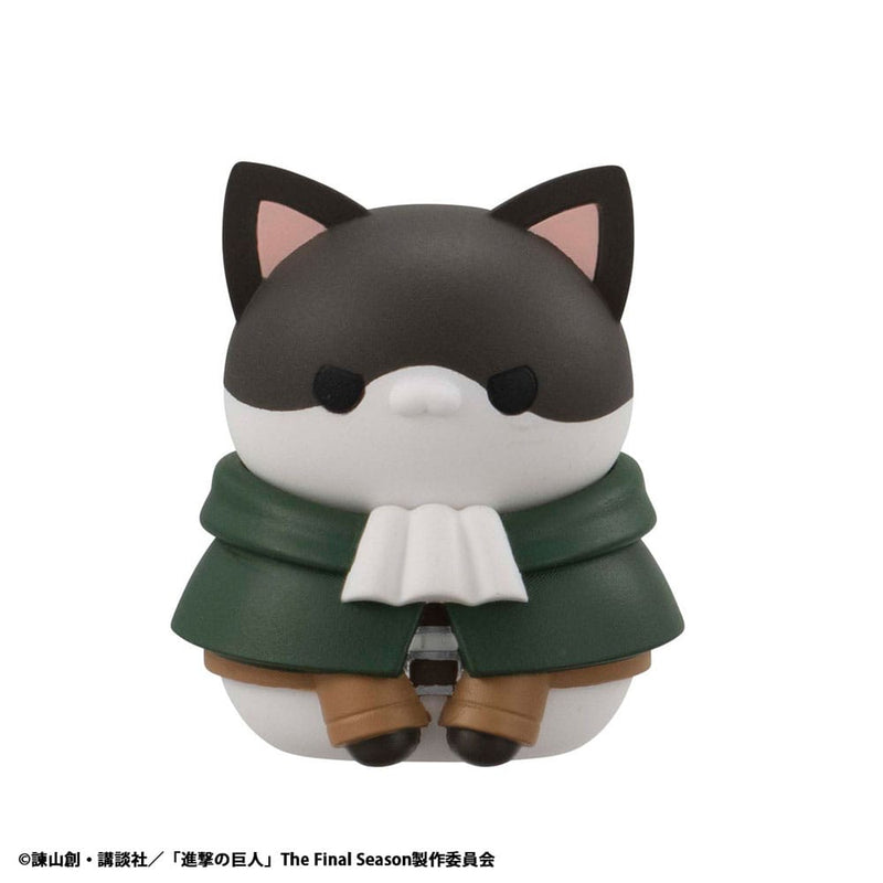 Attack on Titan Mega Cat Project Attack on Tinyan Trading Figures Gathering Scout Regiment danyan! Blind Box Figure image 8
