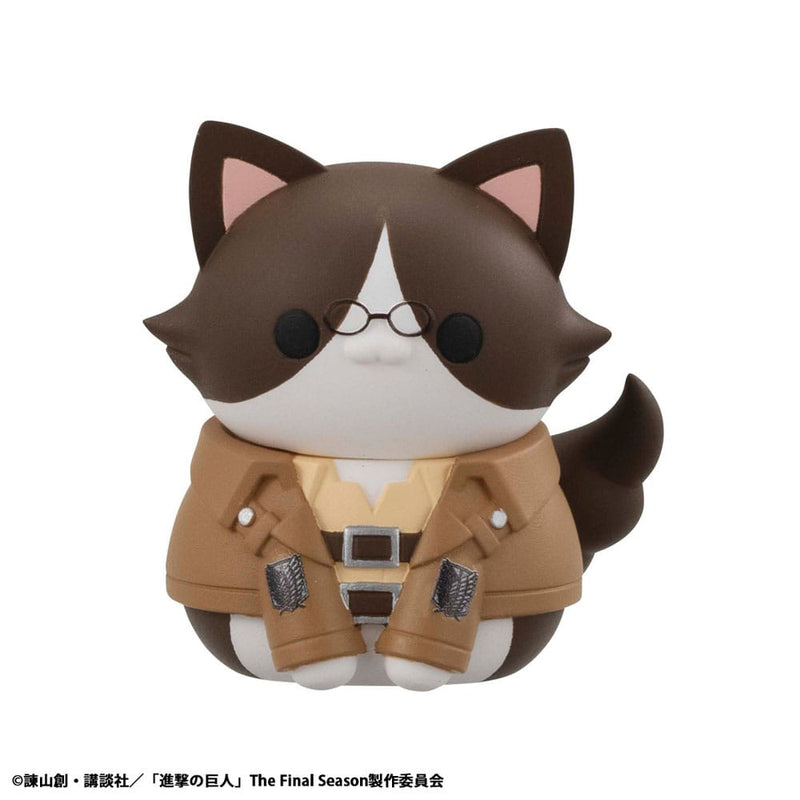 Attack on Titan Mega Cat Project Attack on Tinyan Trading Figures Gathering Scout Regiment danyan! Blind Box Figure image 9