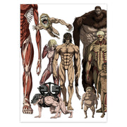 Attack on Titan Mini Poster Set Image 3