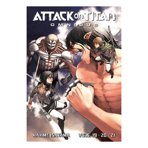 Attack on Titan Omnibus 07 (Volumes 19-21) Manga Book Front Cover