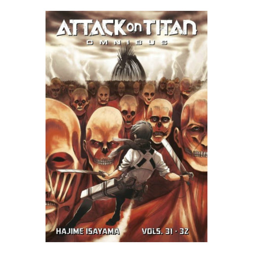 Attack on Titan Omnibus 11 (Volumes 31-32) Manga Book Front Cover