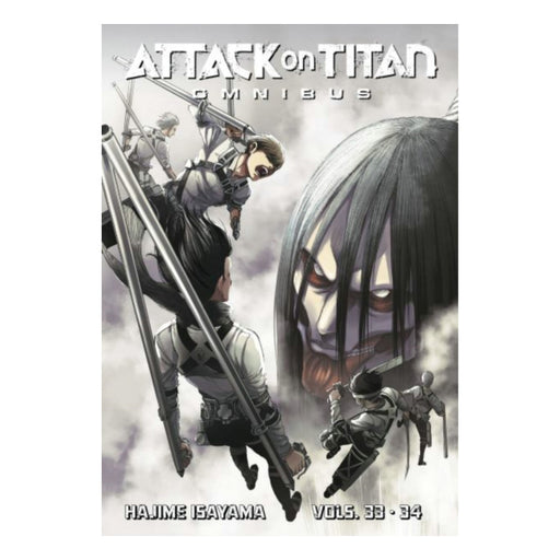 Attack on Titan Omnibus 12 (Volumes 33-34) Manga Book Front Cover