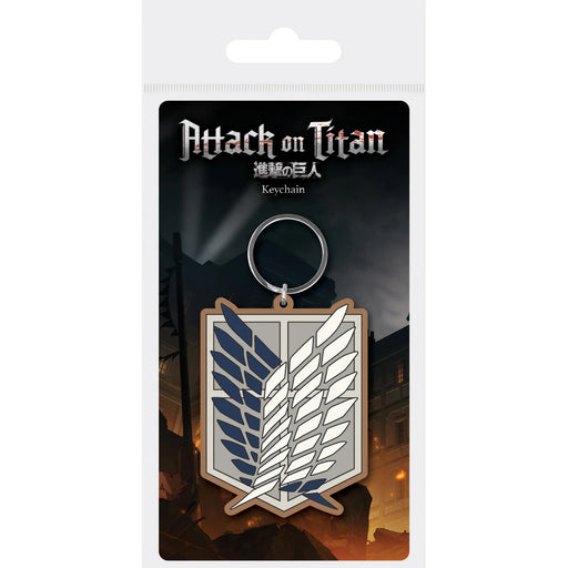Attack on Titan Scout Emblem Keyring
