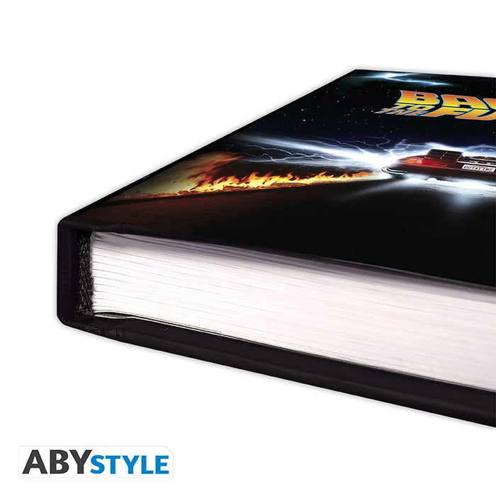 Back to the Future A5 Notebook DeLorean Time Machine image 4