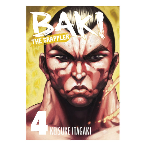 Baki the Grappler Volume 04 Manga Book Front Cover