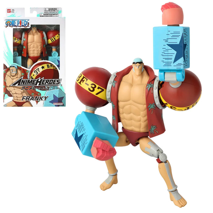 Bandai Anime Heroes - One Piece - Franky Action Figure image 1