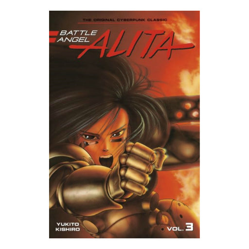 Battle Angel Alita Volume 03 Manga Book Front Cover