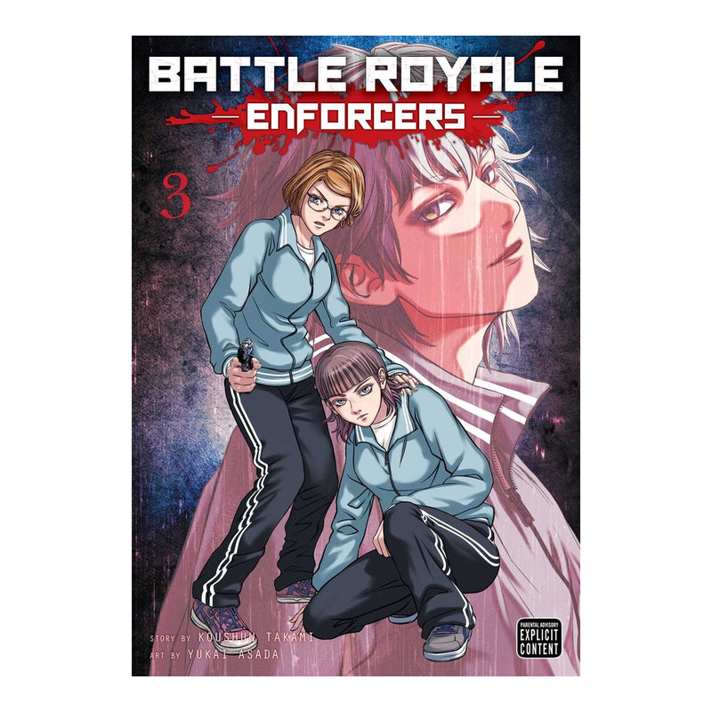 Battle Royale Enforcers Volume 03 Manga Book Front Cover