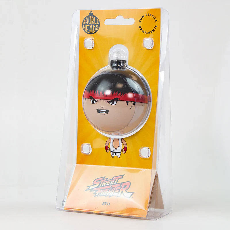 Bauble Heads Street Fighter ‘Ryu’ Christmas Decoration image 4