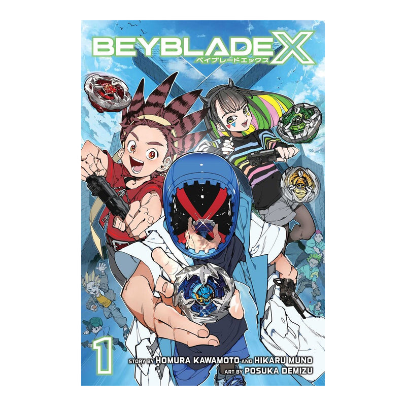 Beyblade X Volume 01 Manga Book Front Cover