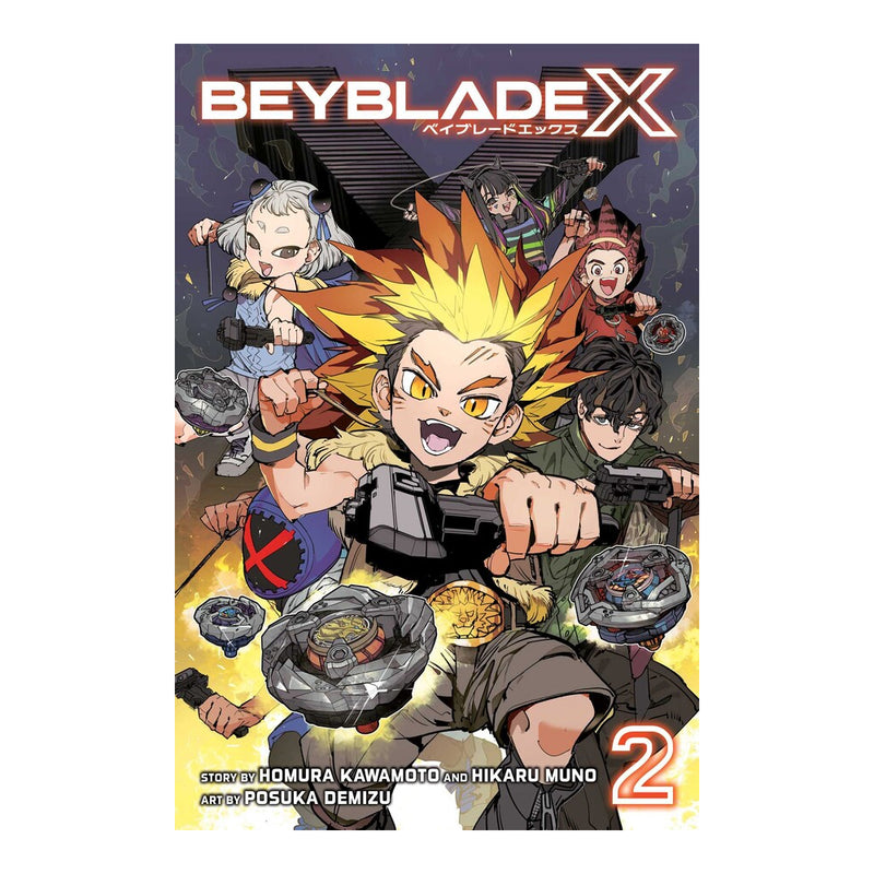 Beyblade X Volume 02 Manga Book Front Cover