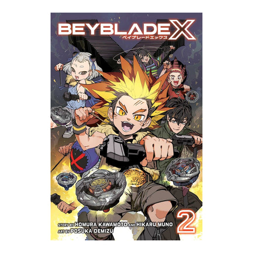 Beyblade X Volume 02 Manga Book Front Cover