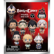 Black Clover 3D Foam Bag Clips Series 1 image 1