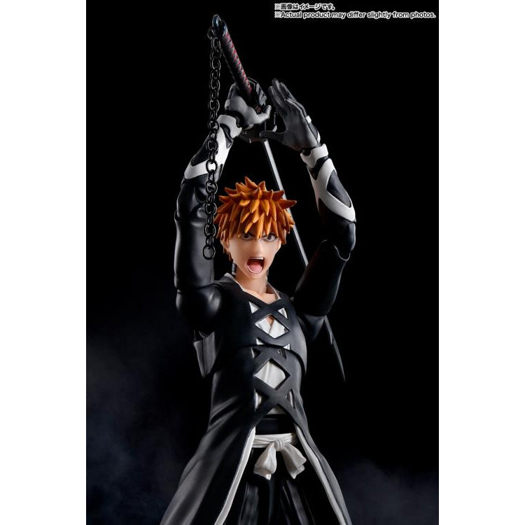 Bleach S.H.Figuarts Ichigo Kurosaki (Bankai Tensa Zangetsu) image 3