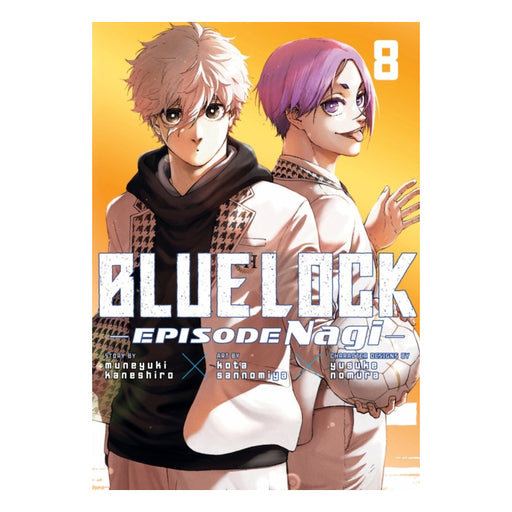 Blue Lock Episode Nagi Volume 08 Manga Book Front Cover