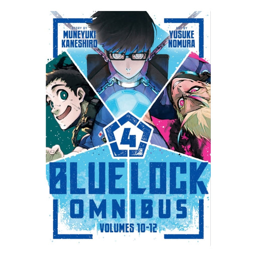 Blue Lock Omnibus Volume 04 Manga Book Front Cover
