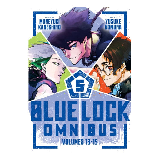 Blue Lock Omnibus Volume 05 Manga Book Front Cover