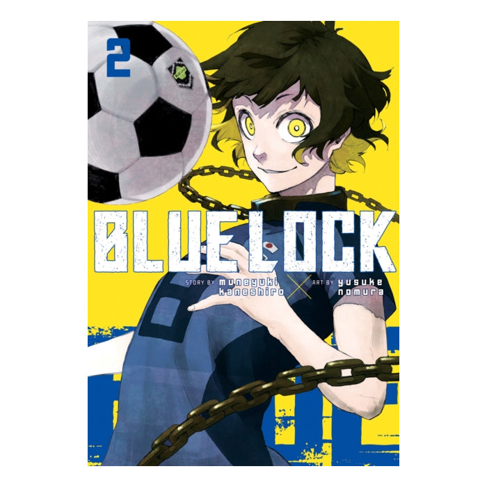 Blue Lock Volume 02 Manga Book Front Cover