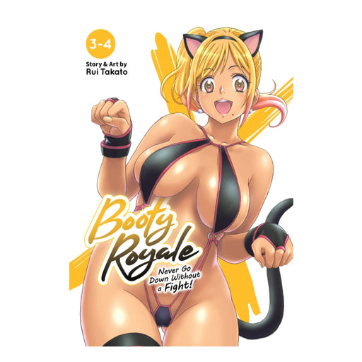 Booty Royale Never Go Down Without a Fight! Volume 3-4 Manga Book Front Cover