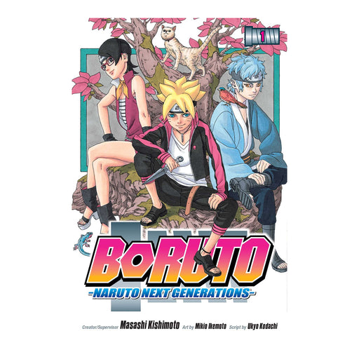 Boruto Naruto Next Generations Volume 01 Manga Book Front Cover