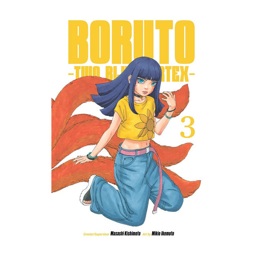 Boruto Two Blue Vortex Volume 03 Manga Book Front Cover